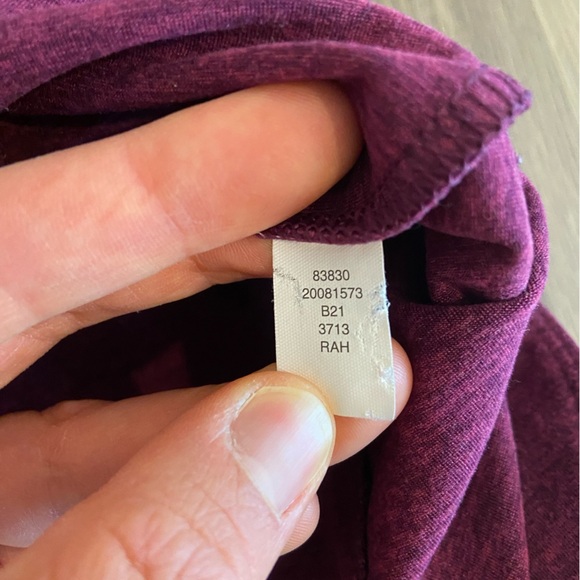 Duluth Trading Company Plushcious Funnel Neck Tunic Size Extra Small - Picture 6 of 8